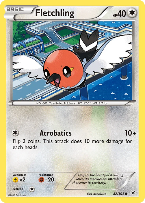 Fletchling (82/108) [XY: Roaring Skies] - for just $0.10! 