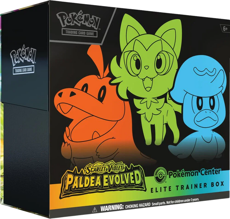 Scarlet & Violet: Paldea Evolved - Elite Trainer Box (Pokemon Center Exclusive) - for just $875! 