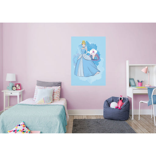 Cinderella:  Dreamer Mural        - Officially Licensed Disney Removable Wall   Adhesive Decal - Premium Mural - Just $99.99! Shop now at Retro Gaming of Denver