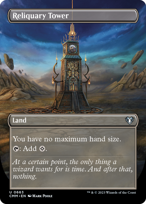 Reliquary Tower (CMM-663) - Commander Masters (Borderless) - for just $2.28! 