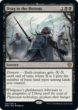 Drag to the Bottom (Dominaria United) Near Mint - for just $0.15! 