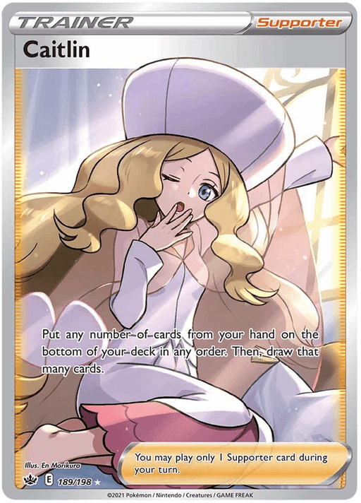 Caitlin (189/198) [Sword & Shield: Chilling Reign] - for just $9.30! 