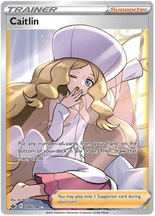 Caitlin (189/198) [Sword & Shield: Chilling Reign] - for just $9.60! 