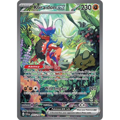 Koraidon ex (247/198) [Scarlet & Violet: Base Set] - Just $7.95! Shop now at Retro Gaming of Denver