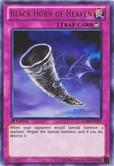 Black Horn of Heaven [LCJW-EN297] Ultra Rare - for just $0.90! 