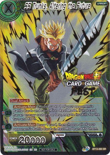 SS Trunks, Altering the Future (Card Game Fest 2022) (BT13-093) [Tournament Promotion Cards] - for just $0.65! 