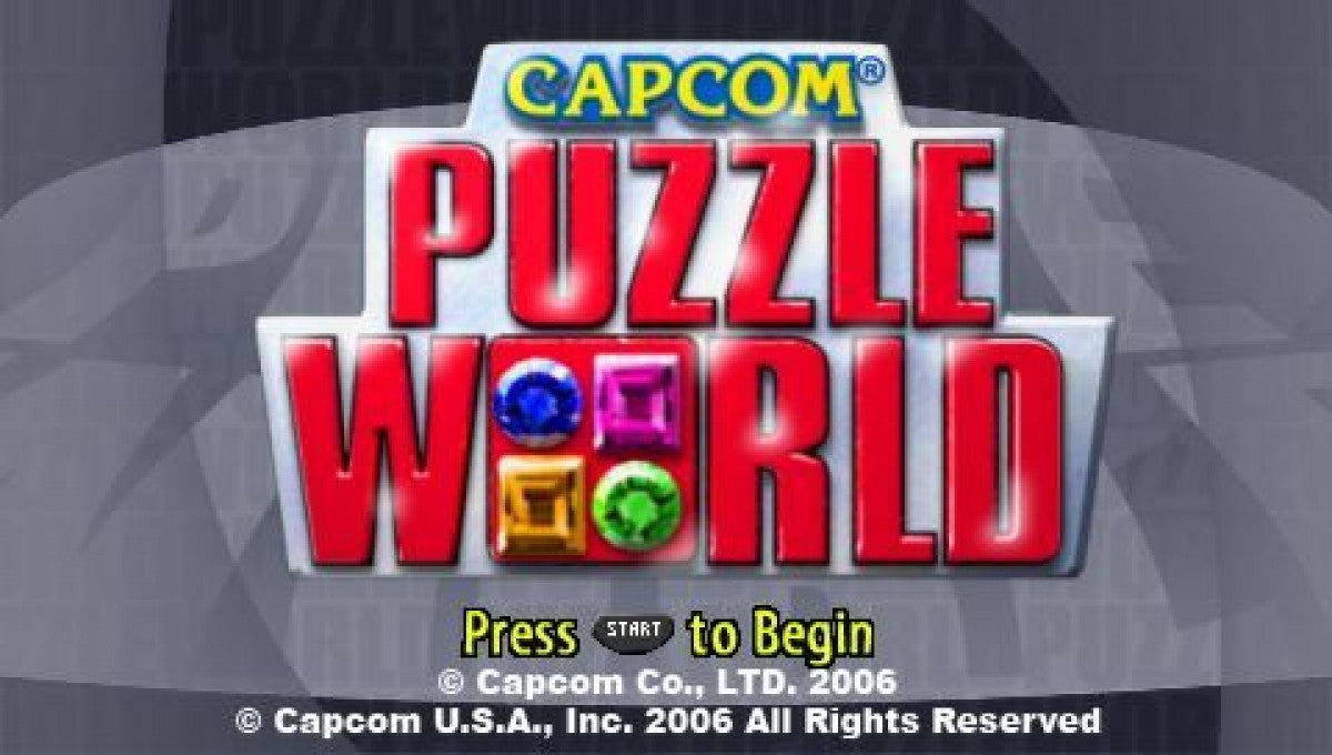 Capcom Puzzle World – PlayStation Portable (PSP) - for just $12.99! 