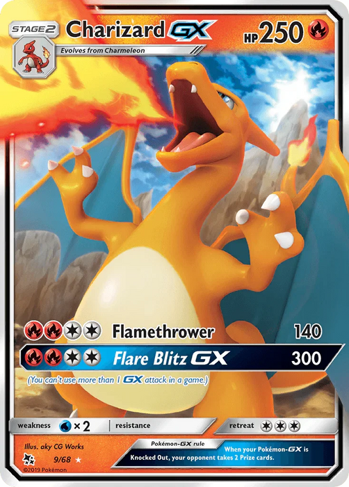 Charizard GX (9/68) [Sun & Moon: Hidden Fates] - for just $5.35! 