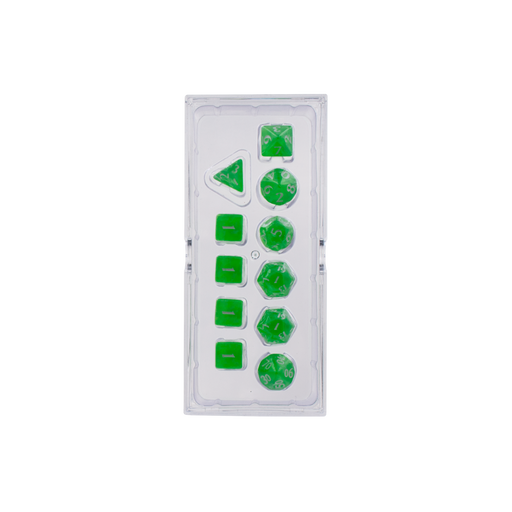 Ultra PRO: 11-Dice Set - Eclipse (Lime Green) - Just $9.95! Shop now at Retro Gaming of Denver