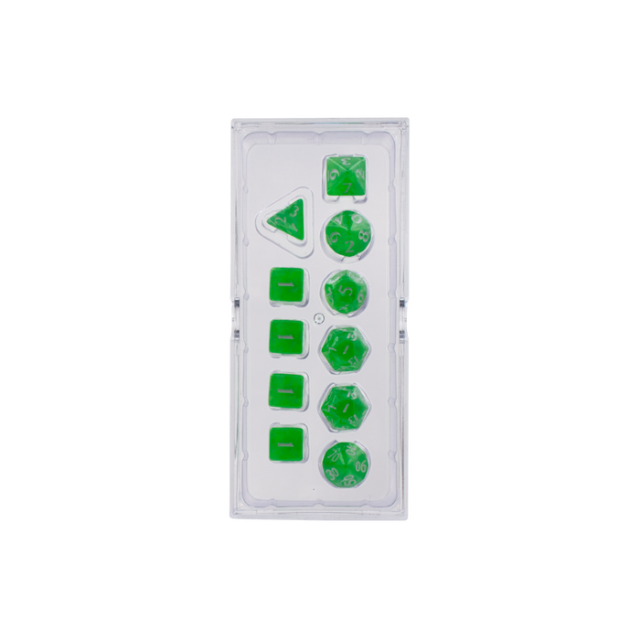 Ultra PRO: 11-Dice Set - Eclipse (Lime Green) - Just $9.95! Shop now at Retro Gaming of Denver