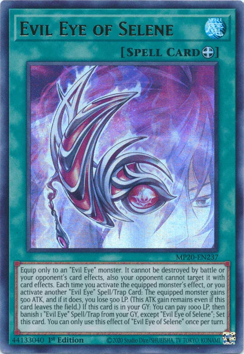 Evil Eye of Selene [MP20-EN237] Ultra Rare - for just $0.10! 