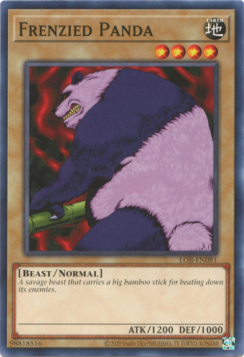 Frenzied Panda (25th Anniversary) [LOB-EN081] Common - for just $0.10! 