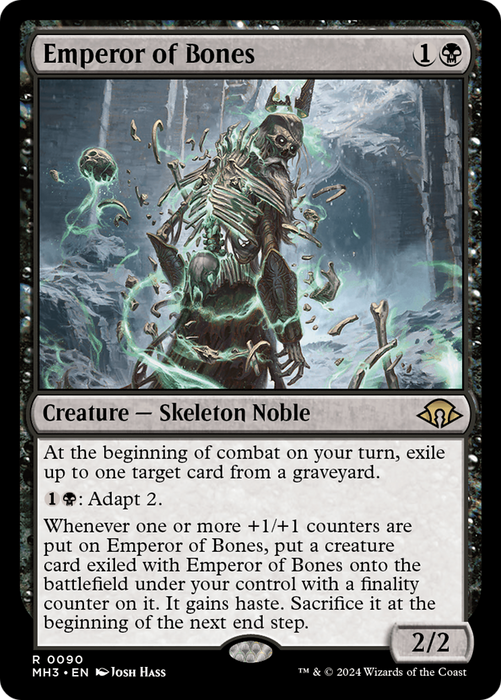 Emperor of Bones (MH3-090) - Modern Horizons 3 - for just $0.54! 
