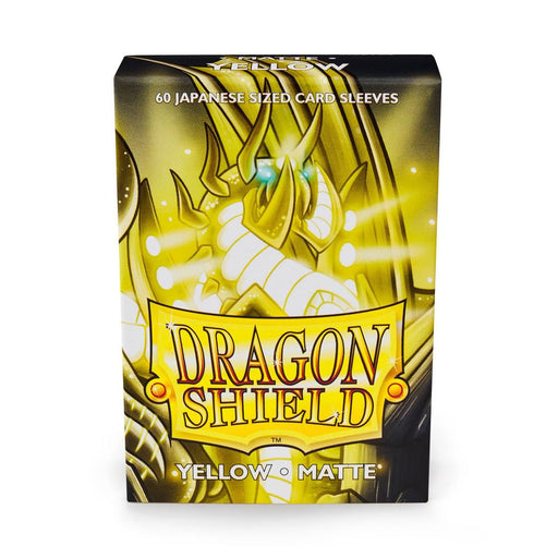 Dragon Shield: Japanese Size 60ct Sleeves - Yellow (Matte) - Just $0! Shop now at Retro Gaming of Denver