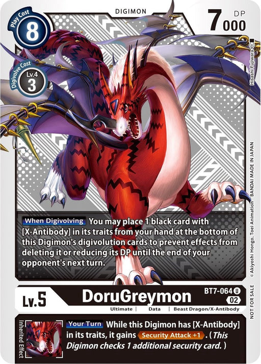 DoruGreymon [BT7-064] (Winner Pack Xros Encounter) [Next Adventure Promos] - Just $0.35! Shop now at Retro Gaming of Denver