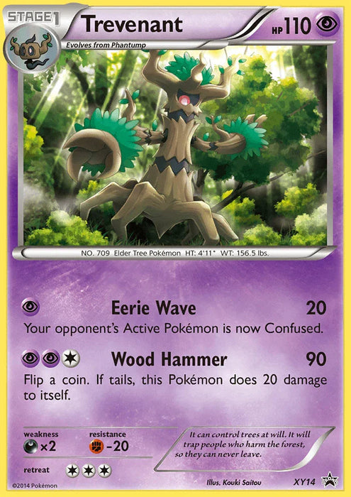 Trevenant (XY14) [XY: Black Star Promos] - for just $0.30! 