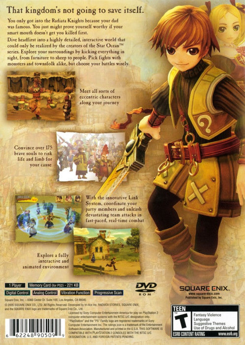 Radiata Stories – PlayStation 2 (PS2) - for just $31.99! 