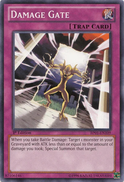 Damage Gate [BP01-EN109] Common - for just $0.10! 