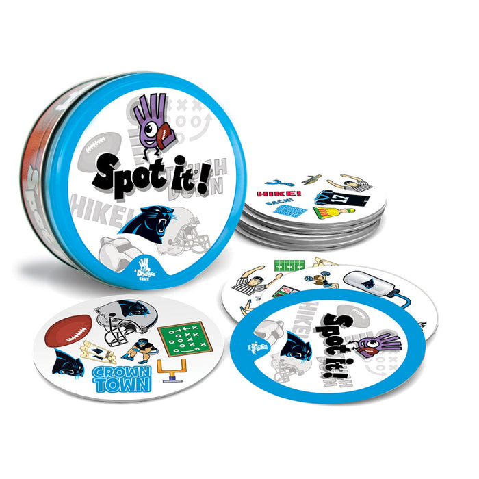 Carolina Panthers Spot It! Card Game - Just $10.39! Shop now at Retro Gaming of Denver