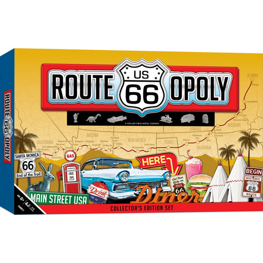 Route 66 Opoly - Premium Classic Games - Just $29.99! Shop now at Retro Gaming of Denver
