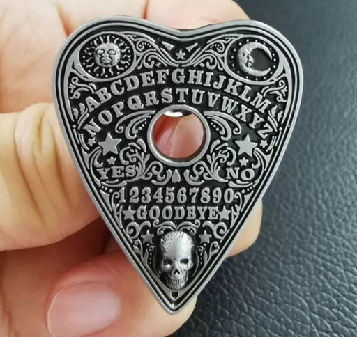 Ouija Board Planchette Enamel Pins Near Me - Just $9.99! Shop now at Retro Gaming of Denver