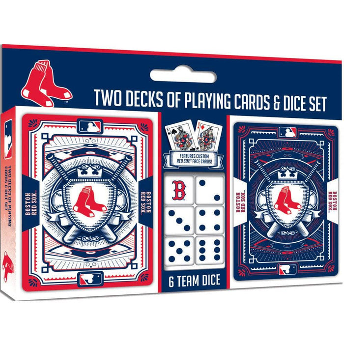 Boston Red Sox - 2-Pack Playing Cards & Dice Set - for just $19.99! 
