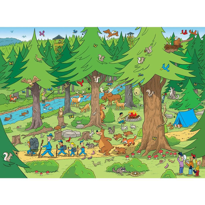 101 Things to Spot in the Woods - 101 Piece Jigsaw Puzzle - for just $12.99! 