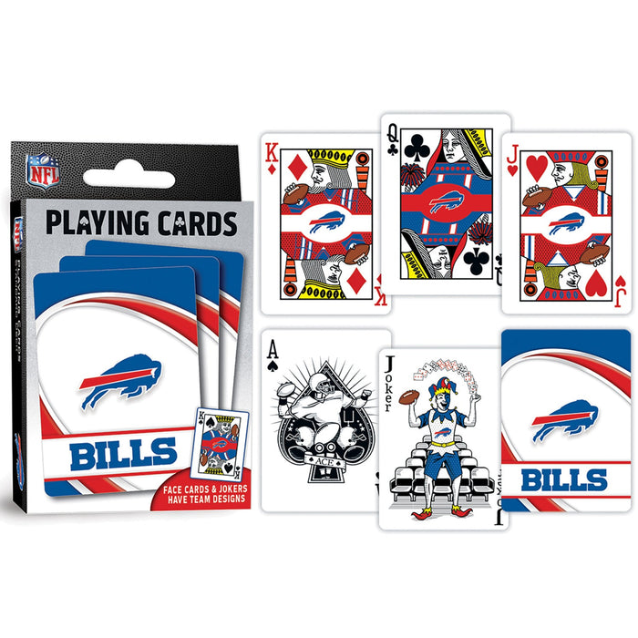 Buffalo Bills Playing Cards - 54 Card Deck - Just $6.99! Shop now at Retro Gaming of Denver