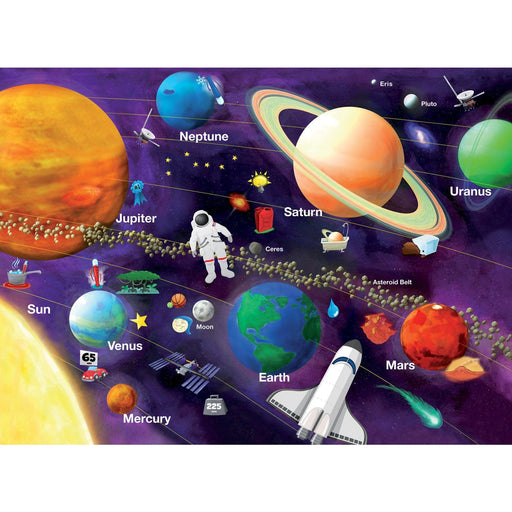 Glow in the Dark - Solar System 100 Piece Jigsaw Puzzle - for just $12.99! 
