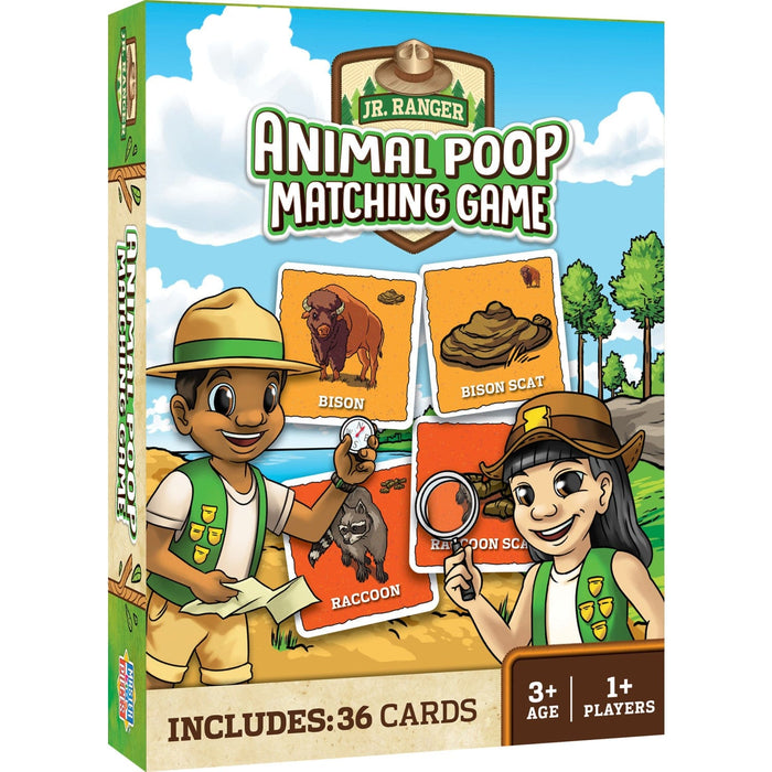 Jr. Ranger - Animal Poop Matching Game - for just $9.99! 