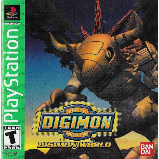 Digimon World (Greatest Hits) (Playstation) - Just $0! Shop now at Retro Gaming of Denver