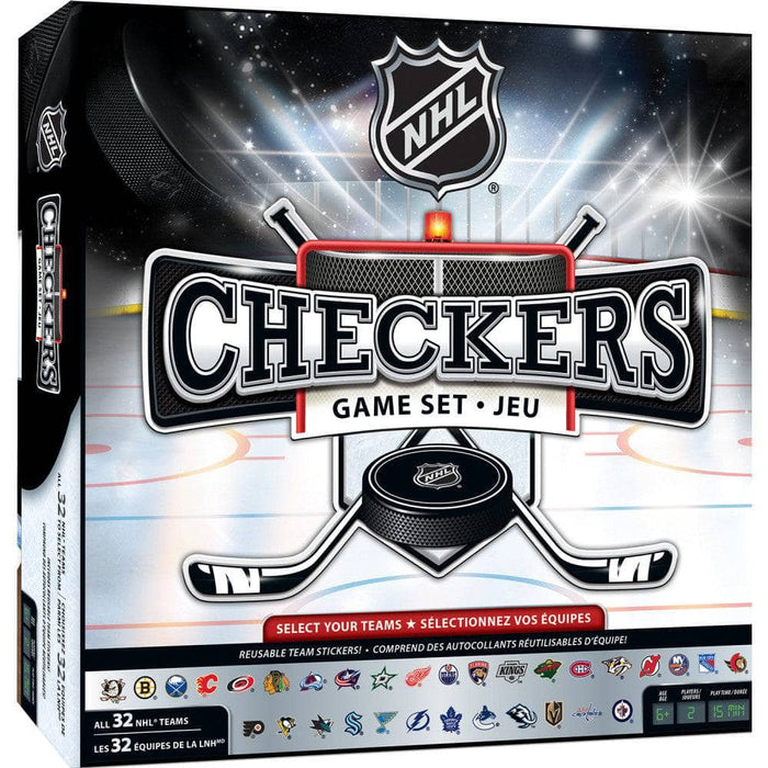 NHL - League Checkers Board Game - for just $24.99! 