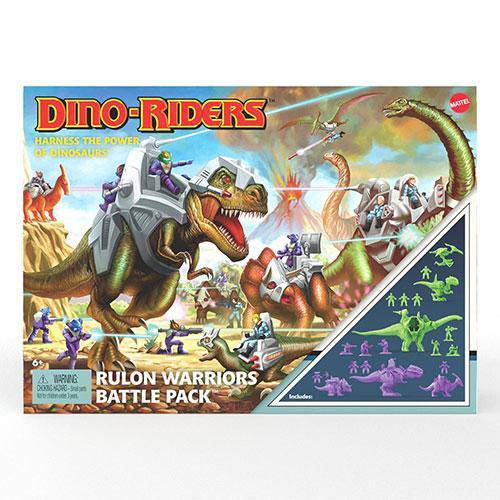 Dino-Riders Rulon Warriors Battle Pack - Entertainment Earth Exclusive - Just $20.47! Shop now at Retro Gaming of Denver