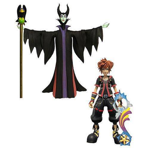 Disney Kingdom Hearts Select Sora & Maleficent Action Figures - Just $22.49! Shop now at Retro Gaming of Denver