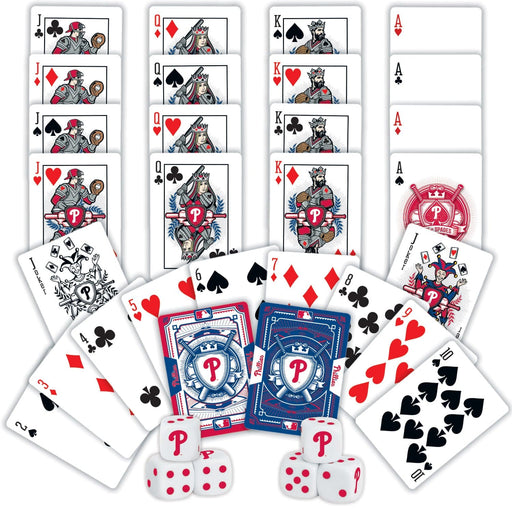 Philadelphia Phillies - 2-Pack Playing Cards & Dice Set - for just $19.99! 