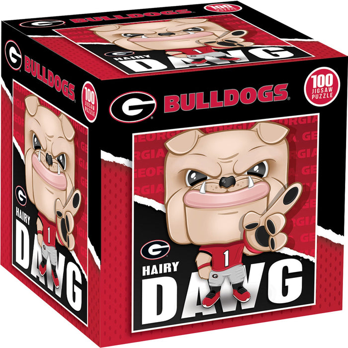 Hairy Dawg - Georgia Bulldogs Mascot 100 Piece Jigsaw Puzzle - Just $7.99! Shop now at Retro Gaming of Denver