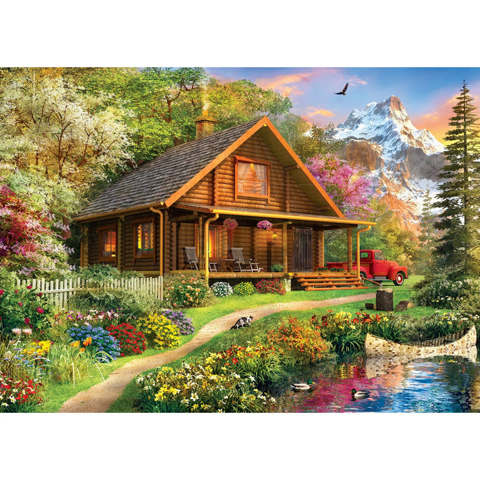 Time Away - Mountain Retreat 1000 Piece Jigsaw Puzzle - Just $16.99! Shop now at Retro Gaming of Denver