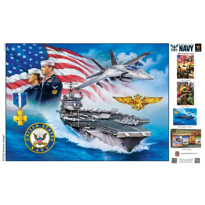 America's Navy - Anchors Away 1000 Piece Jigsaw Puzzle - for just $16.99! 