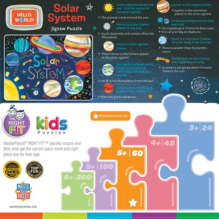 Hello, World! - Solar System 60 Piece Jigsaw Puzzle - for just $12.99! 