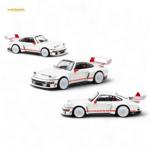 Pop Race Porsche Singer DLS Turbo White 1:64 - for just $22.99! 