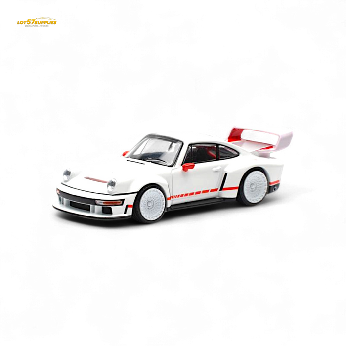Pop Race Porsche Singer DLS Turbo White 1:64 - for just $22.99! 