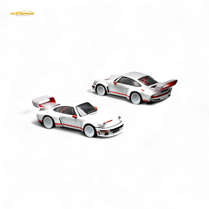 Pop Race Porsche Singer DLS Turbo White 1:64 - for just $22.99! 