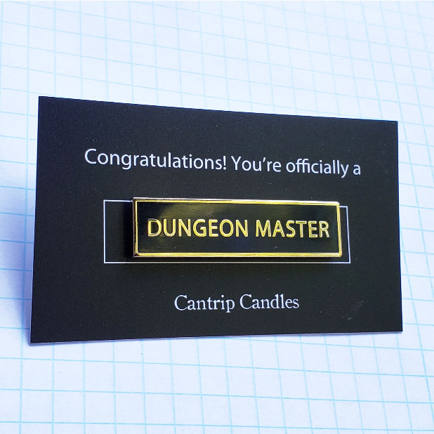 Dungeon Master Pin - for just $9.99! 