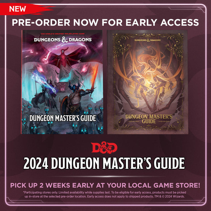 Dungeons & Dragons - NEW Dungeon Master's Guide 2024 (Hardcover) - for just $49.99! 
