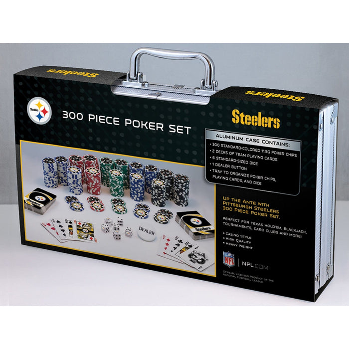 Pittsburgh Steelers 300 Piece Poker Set - for just $124.99! 