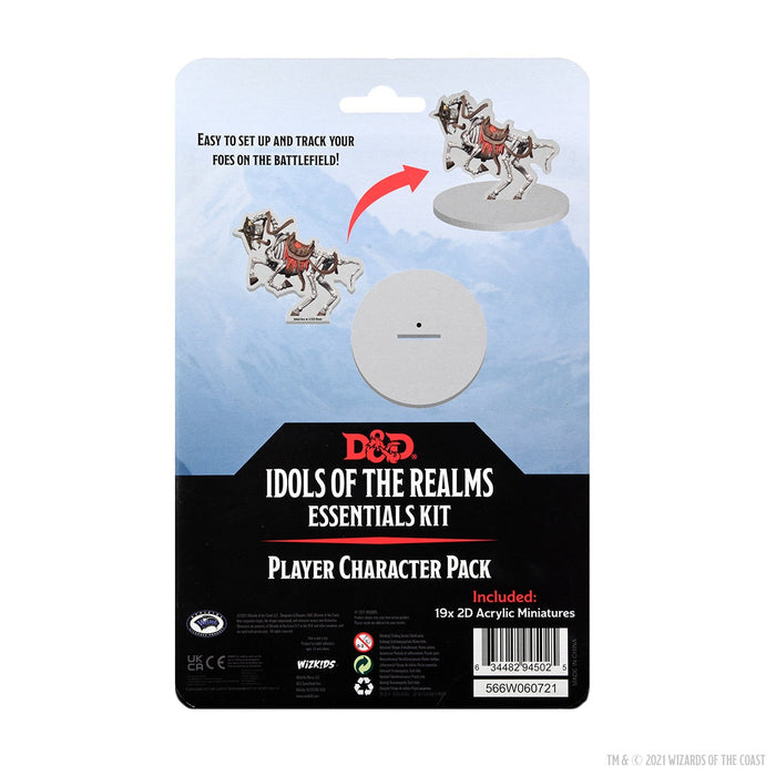 D&D: Idols of the Realms - Essentials 2D Miniatures - Players Pack - for just $15.99! 