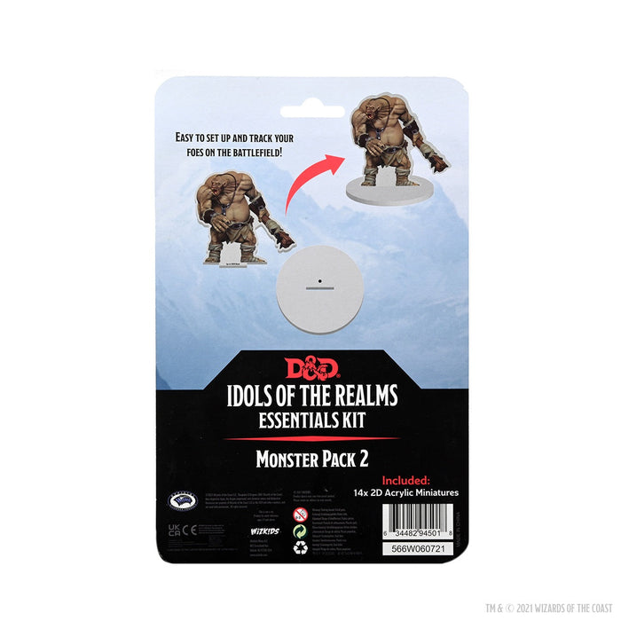 D&D: Idols of the Realms - Essentials 2D Miniatures - Monster Pack 1 - for just $15.99! 