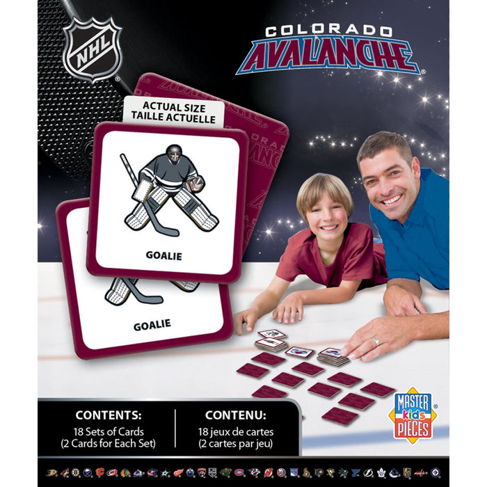 Colorado Avalanche Matching Game - Just $7.79! Shop now at Retro Gaming of Denver