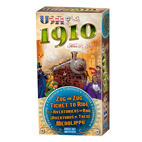Ticket to Ride: USA 1910 Expansion - for just $21.99! 