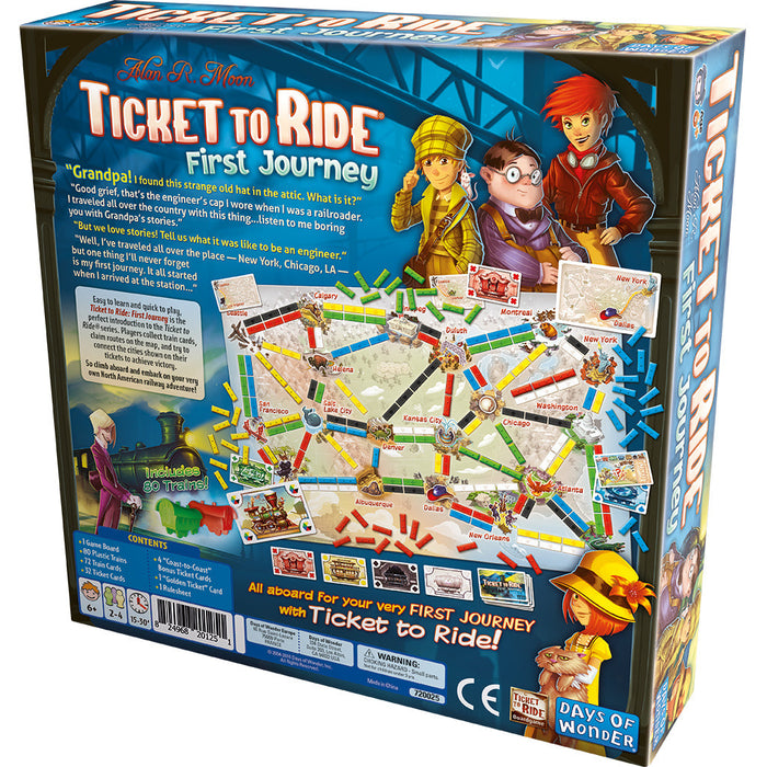 Ticket to Ride: First Journey - for just $34.99! 